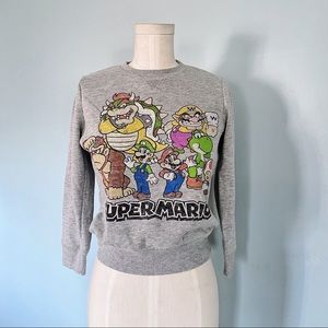 Super Mario Pullover Sweatshirt